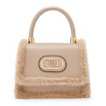 Túi Xách Tay Lyn Dagona Top Handle Handbags LL22WBF267 Màu Nâu Nhạt