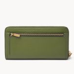 Ví Da Nữ Fossil Logan SL7831374 Màu Xanh Olive