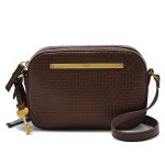 Túi Đeo Chéo Fossil Liza Camera Bag ZB1771206 Màu Nâu Đậm