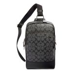 Balo Coach Graham Pack In Signature Canvas 89937 Màu Xám Đen