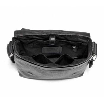 Túi Đeo Chéo Nam Coach Charles Small Messenger In Signature Canvas F54771 Màu Đen Xám