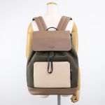 Balo Nam Coach Turner Backpack In Colorblock C5294 Màu Xanh Rêu/Be